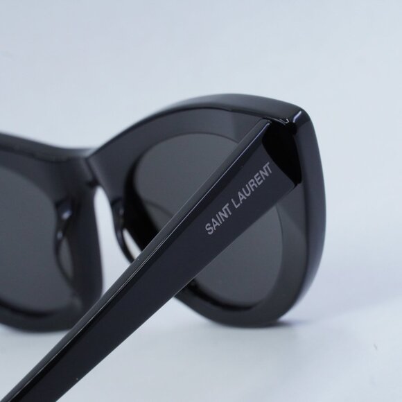 🕶️ New Saint Laurent SL213 LILY 001 Sunglasses - Black Frame, Grey Lenses - Picture 10 of 12